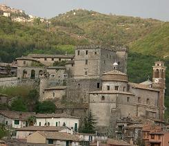 Castello di Arsoli e chiesa del SS.Salvatore