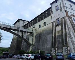 Esterno del Castello Colonna di Genazzano