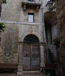 Scorcio del centro storico di Gerano