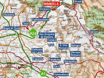 Come arrivare a Mandela