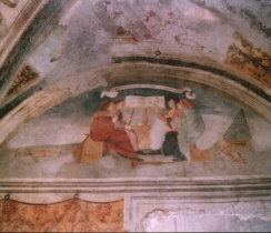 Affreschi nel Castello Savelli