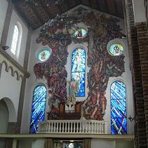 Interno della chiesa della Madonna del Rosario