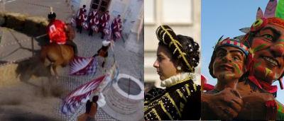 Manifestazioni folkloristiche a Tivoli e dintorni