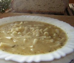 Zuppa di pasta e ceci