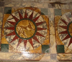 Particolare di una decorazione delle Piccole Terme