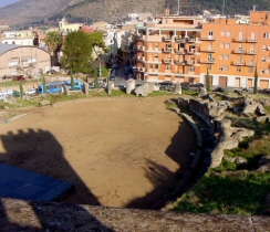 L'Anfiteatro visto dalla Rocca Pia