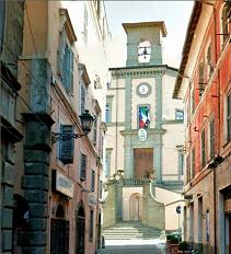 Scorcio del centro storico di Marino