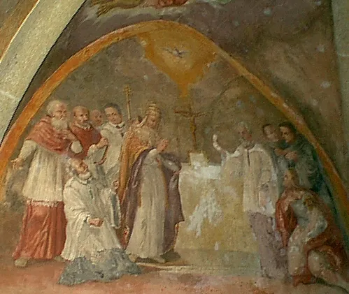 Fresco in the church