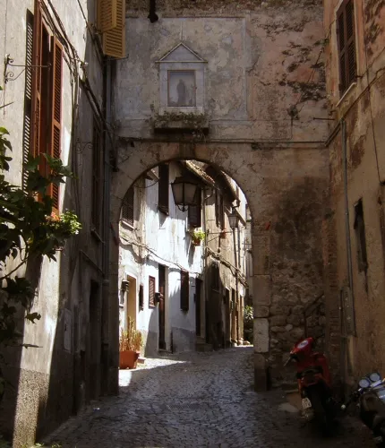 Scorcio del borgo medioevale