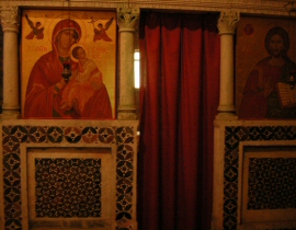 Interno dell'abbazia di San Giovanni in Argentella