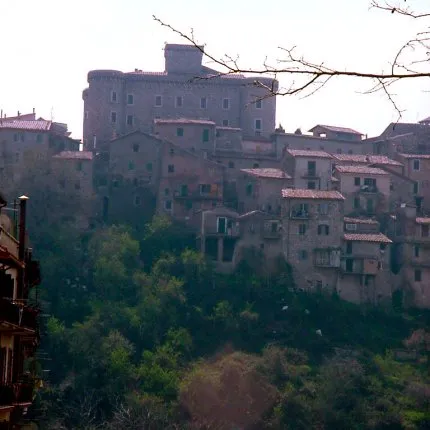 Vista del castello di S.Polo