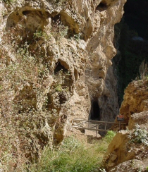 Le grotte del convento di San Cosimato