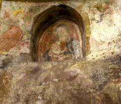 Affresco della Madonna della Croce