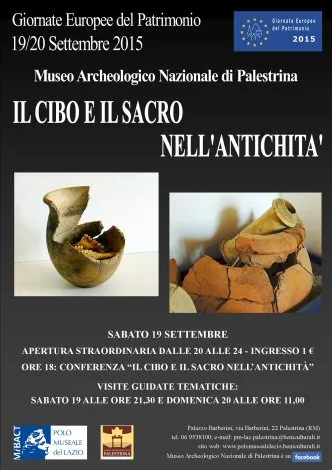 Il cibo e il sacro nell'antichità