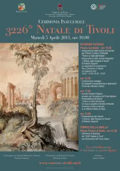 Il Comune di Tivoli festeggia il 3226° Natale di Tivoli