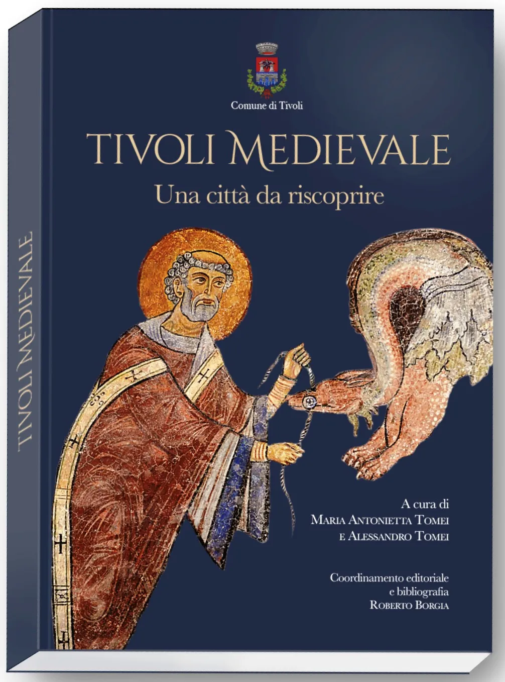 Copertina del catalogo della mostra Tivoli medievale